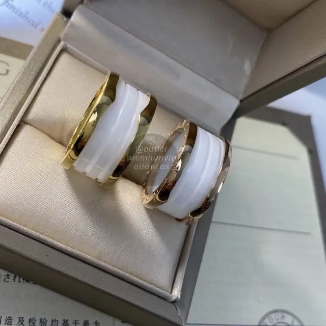 Aliança bvlgari dia dos namorados BZERO1 com caixa original bvlgari