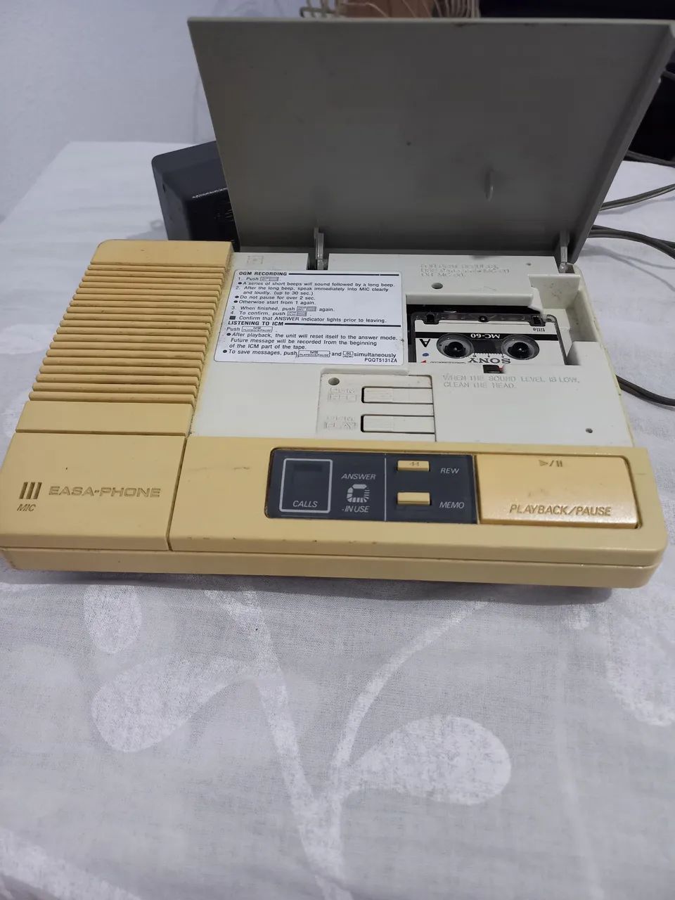 Secretaria eletrônica PANASONIC (ANTIGUIDADE) - Foto 2