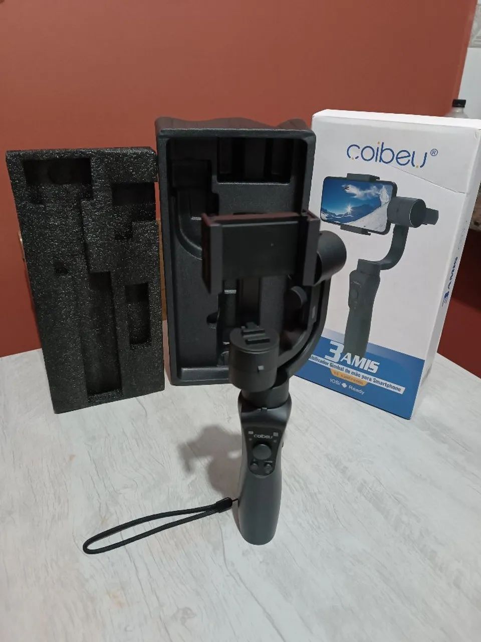 Gimbal de 3 eixos para celular - Foto 2