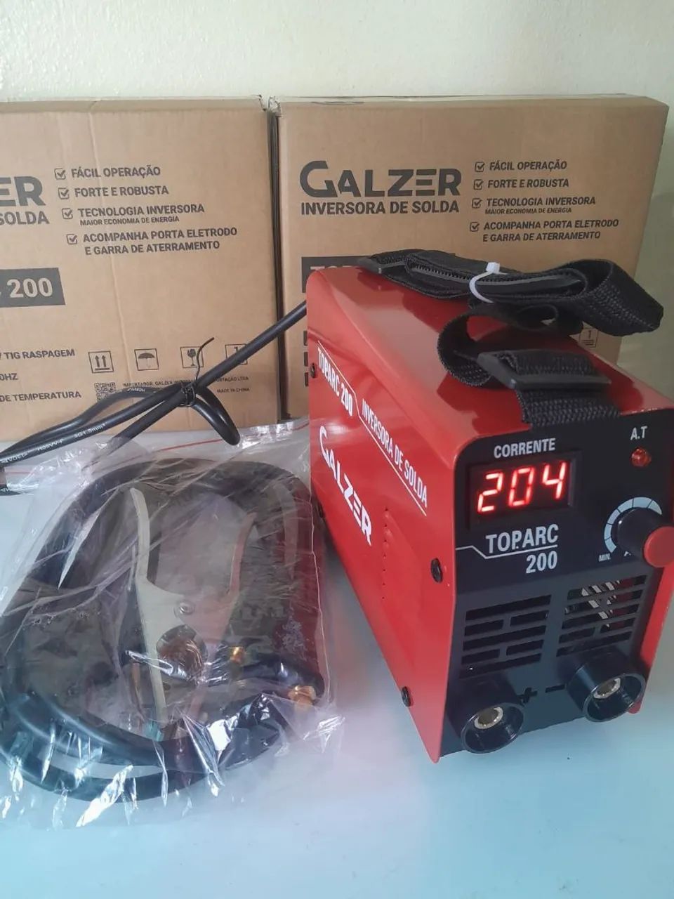 Máquina de solda mma tig 200a 220v só funciona em 220v 