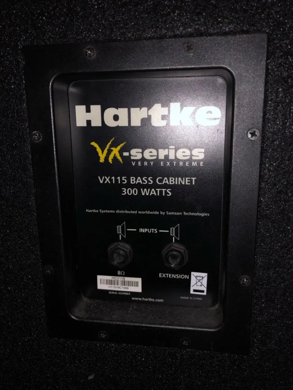 Combo Hartke: HA3500 350 Watts + VX115 - Foto 3