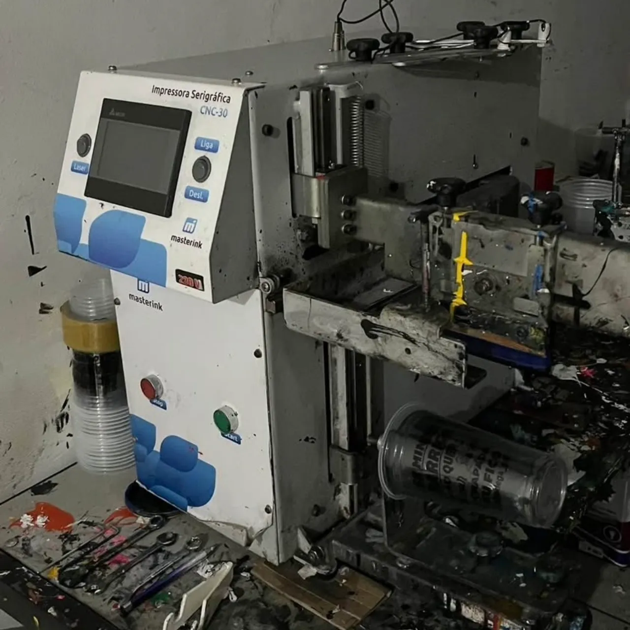 Impressora Serigráfica CNC-30 Masterink
