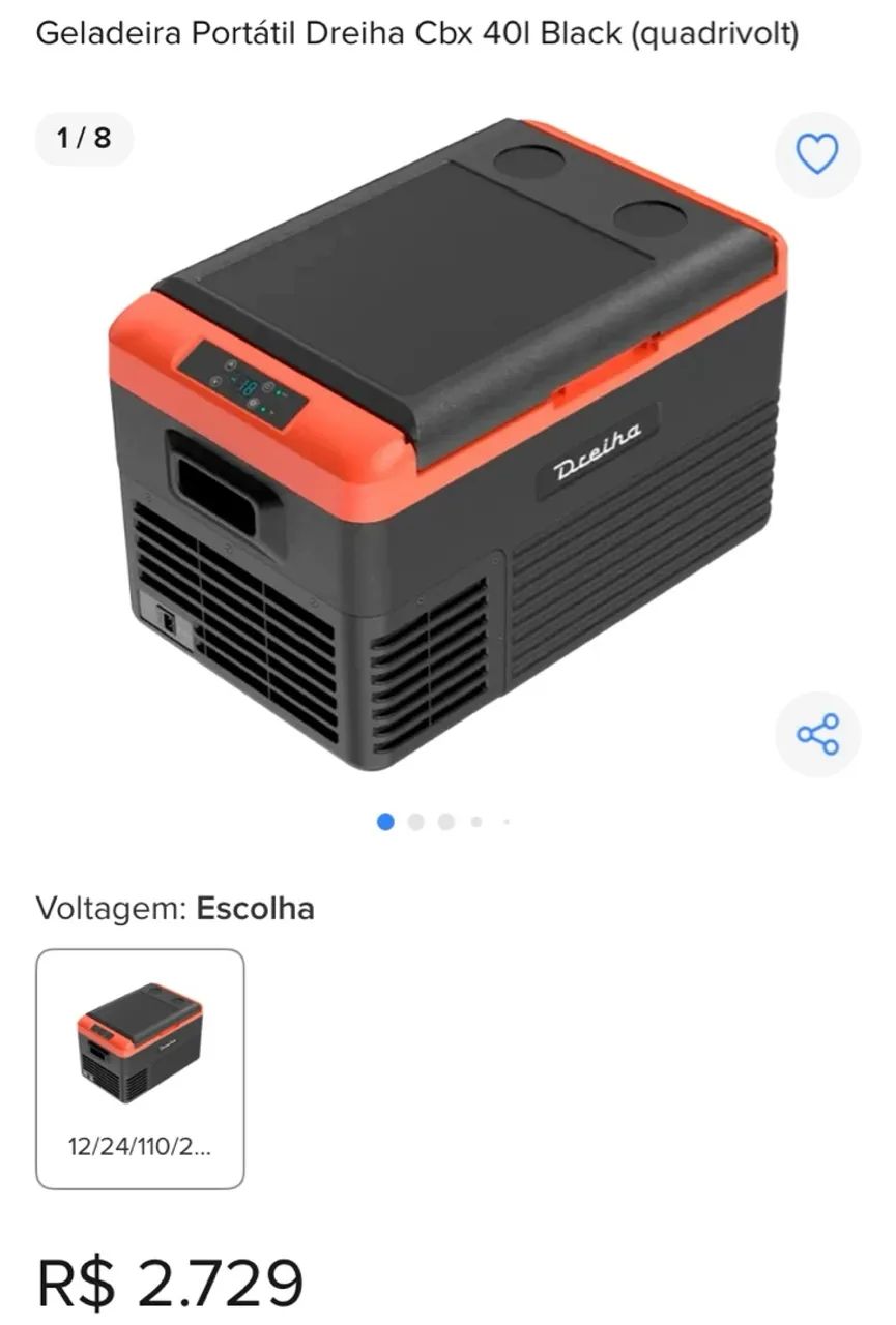 Vende-se geladeira portátil 