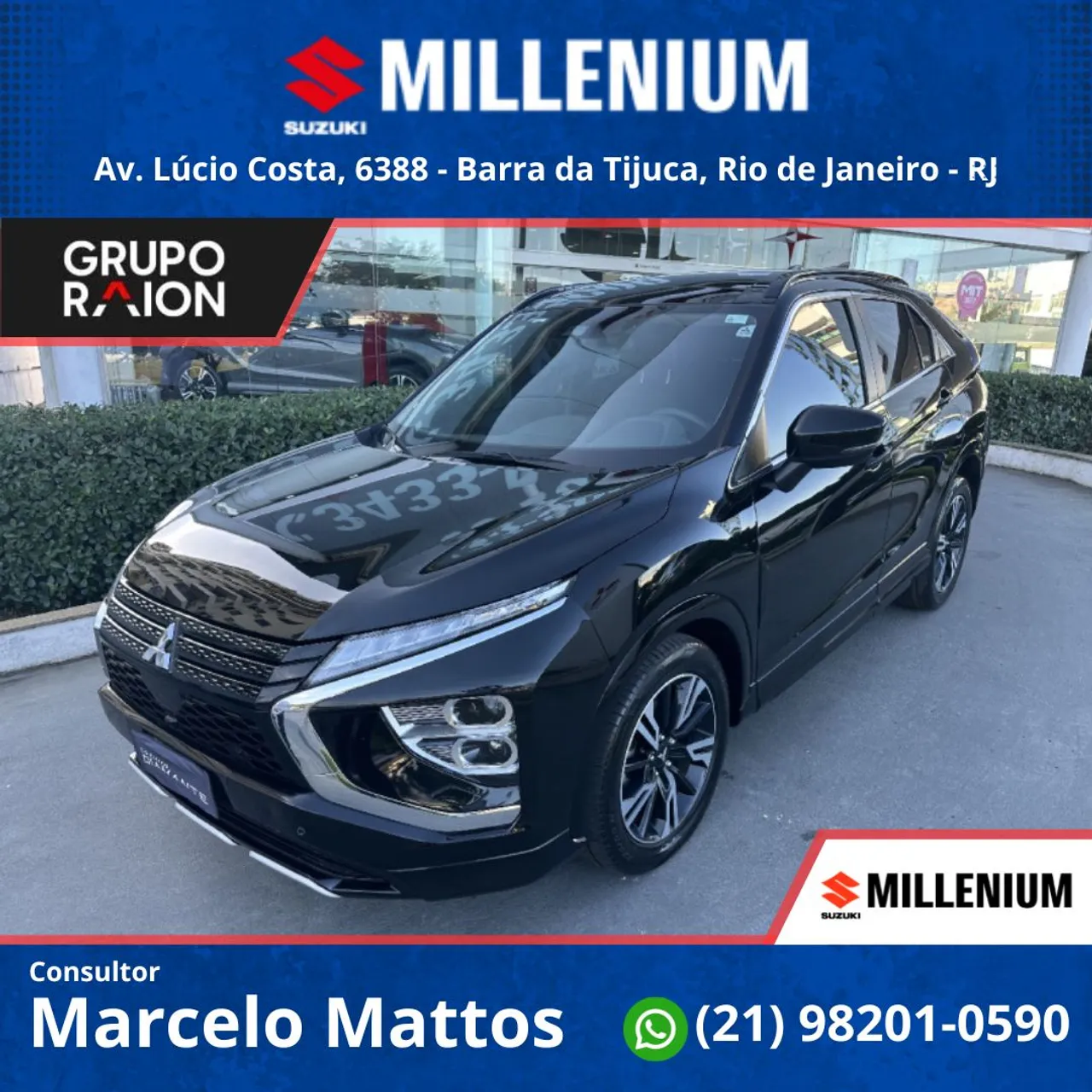 Eclipse Cross HPES 4x4 2024 - 35.246 Km - Consultor Marcelo Mattos