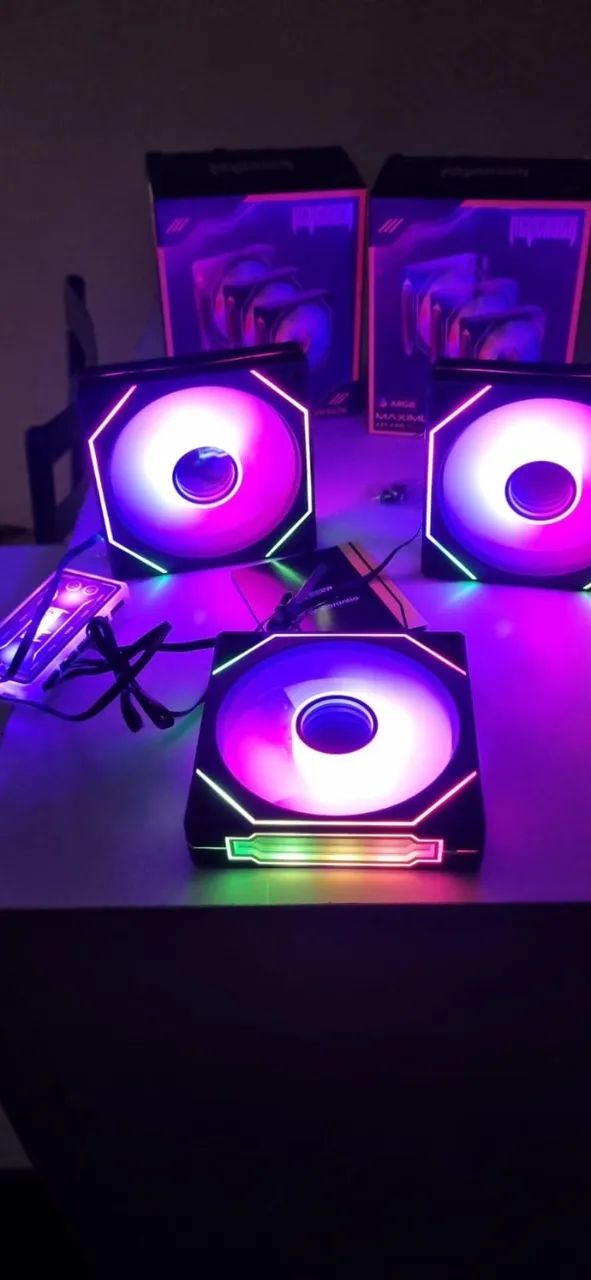 Kit 3 Cooler Fan 120mm Revenger Maximus G-VR347K