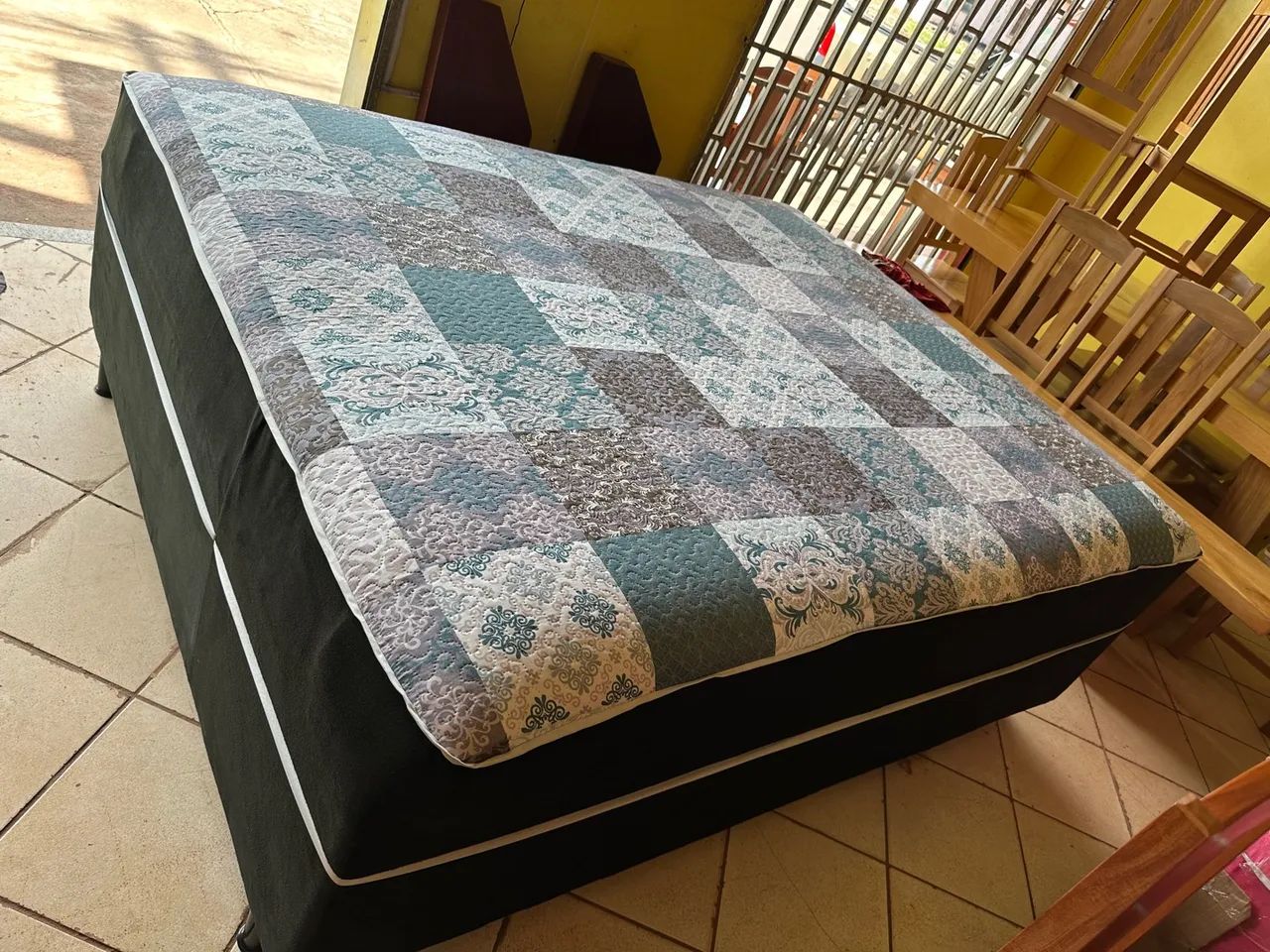 Cama Queen mola ensacada nova - Foto 4