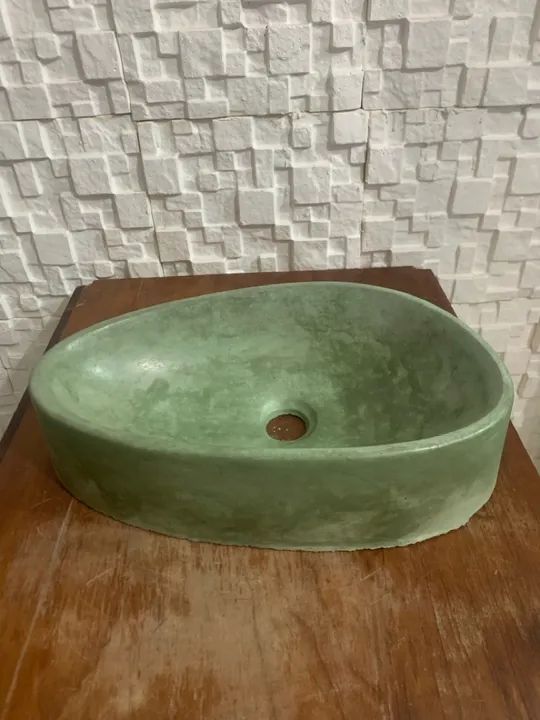 Cuba de sobrepor de concreto  - Foto 6