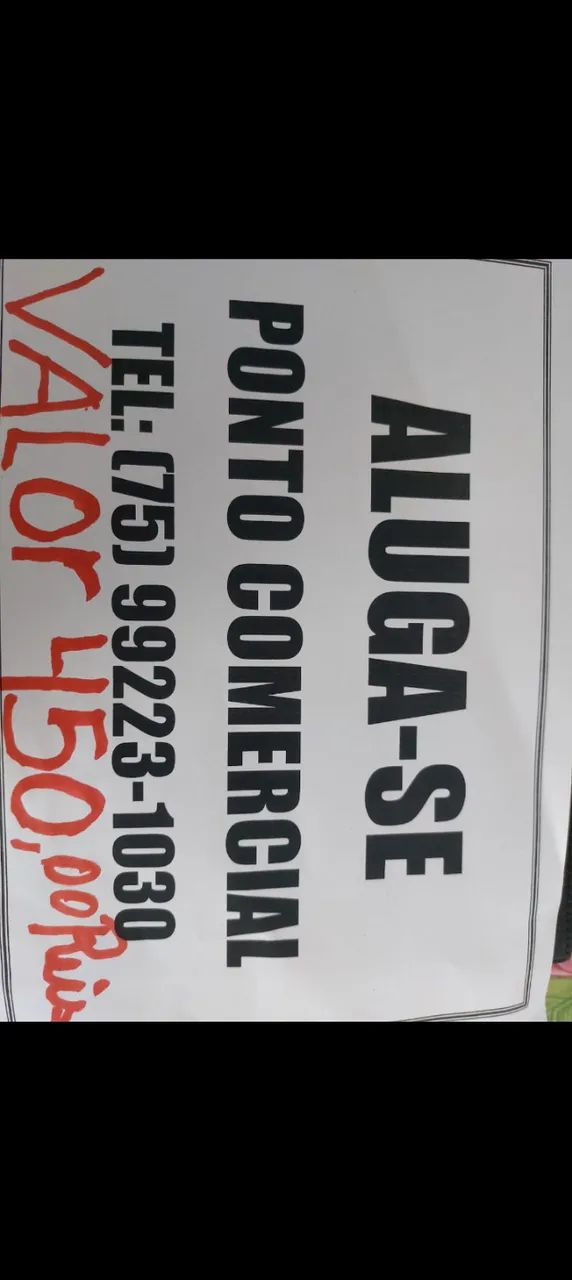 Alugando um ponto comercial no doron