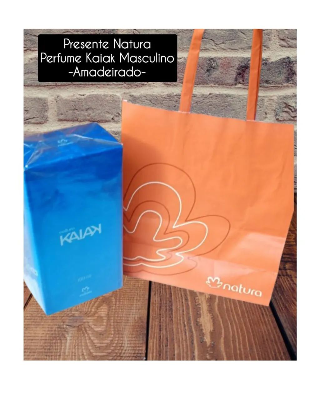 Perfume Kaiak Masculino Natura - Amadeirado