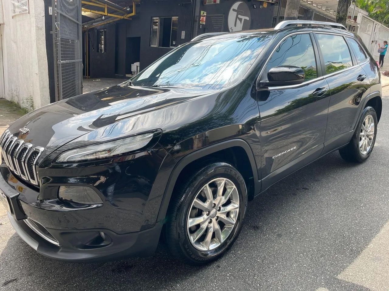 jeep cherokee 2014 limite 4x4 aut 3.2 + teto + nova de sp