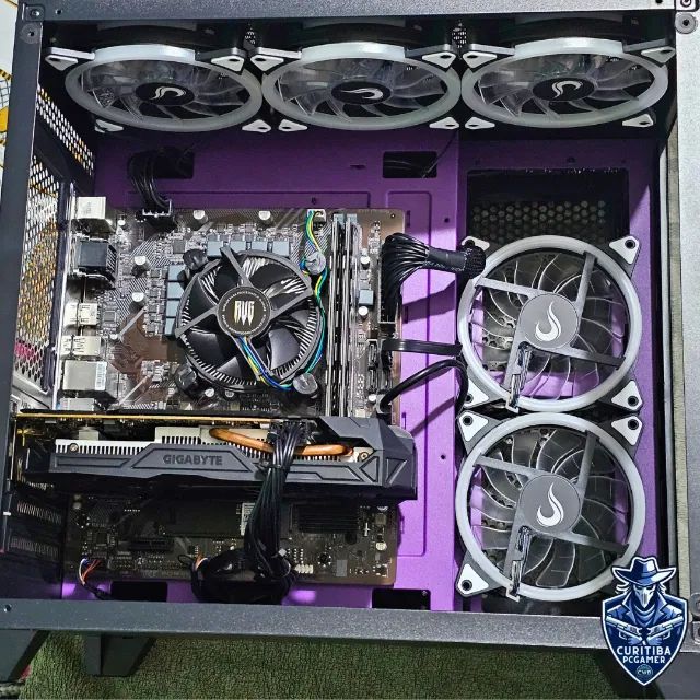 PC 01) PC Gamer Intel i5-10400F 16GB SSD NVMe GTX1060 6GB