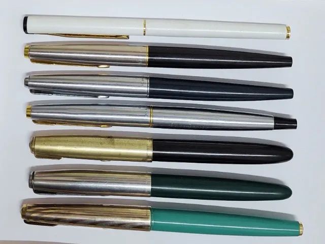 Coleção de Canetas Tinteiro Parker e Sheaffer - Originais e Réplica Neomercury - Foto 4