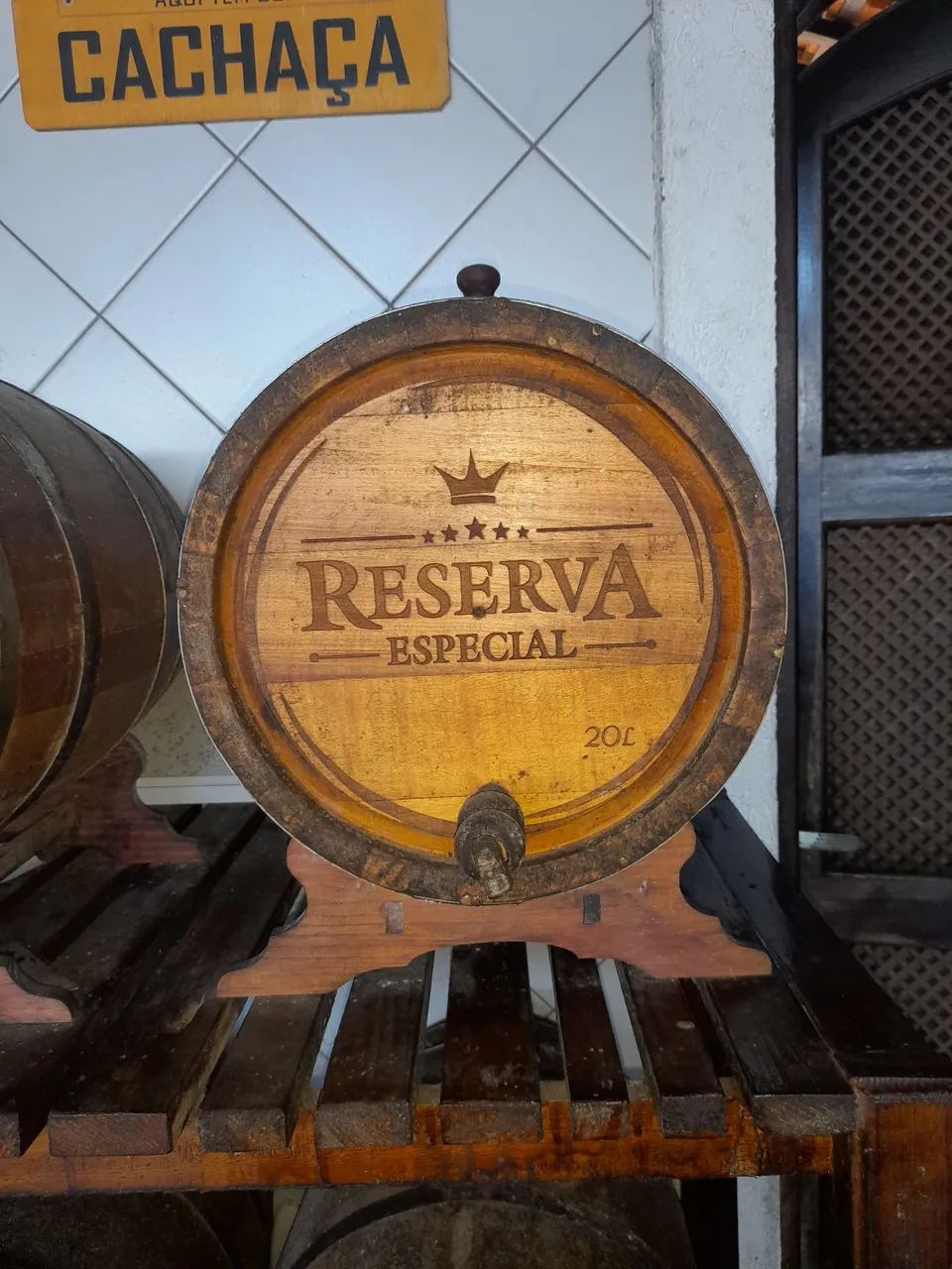 Barril de Madeira para Decoração - Foto 2