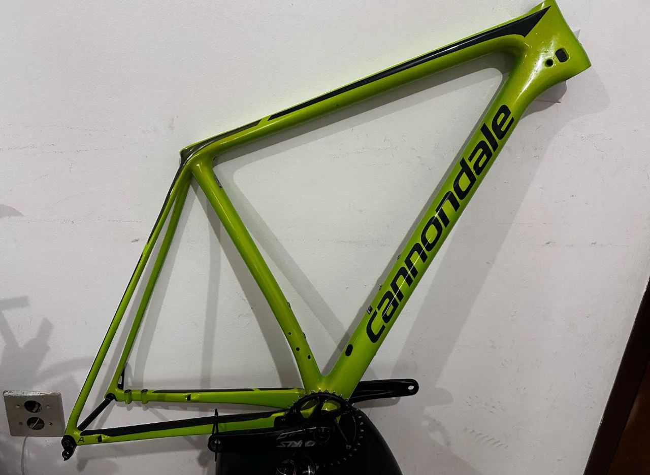 Quadro Cannondale F-si Carbono Ano 2019 Verde Xl - Foto 5