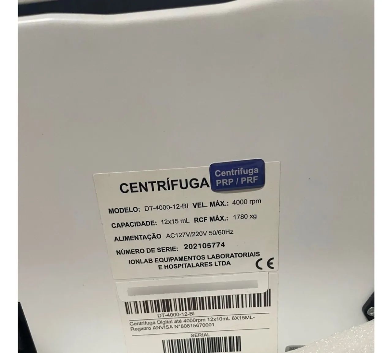 Centrífuga de Laboratório Daiqui DT-4000 - Foto 3