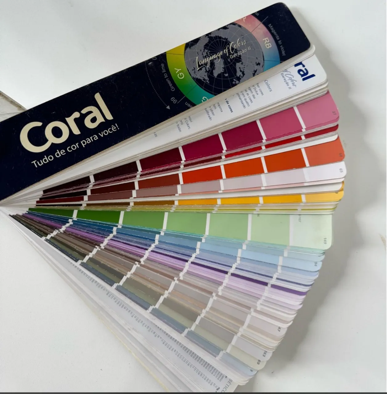Mostruário de Cores CORAL - Geração II 2009