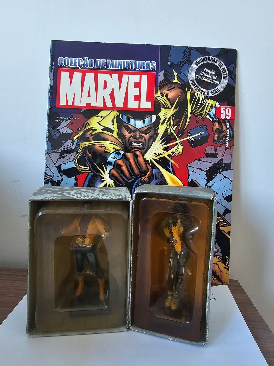 She Hulk e Luke Cage Marvel Eaglemoss