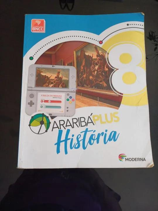 Livro Didático Araribá Plus História 8º Ano - Novo