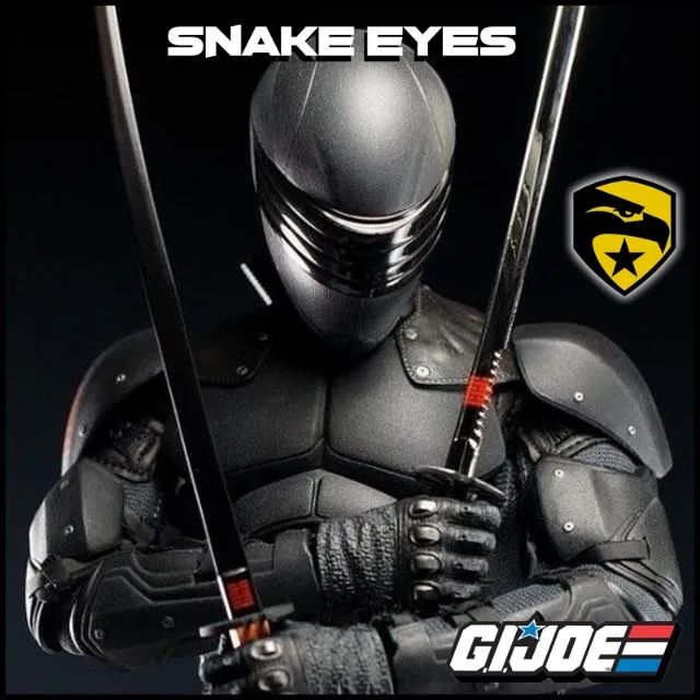 Snake Eyes - Action Figure - NOVO - Lacrado - Foto 5