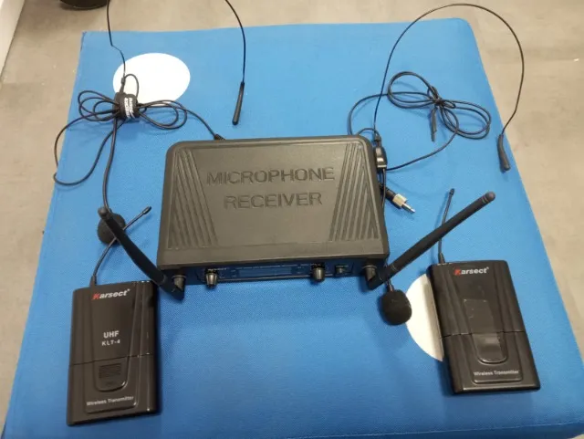 Microfone de Lapela + Receptor KRV 220