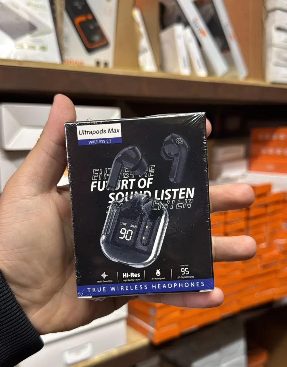 Fone de ouvido bluetooth ultrapods max 