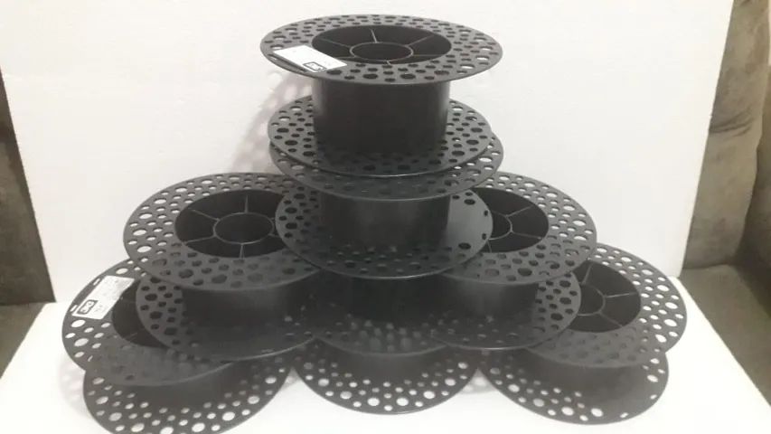 10 rolos carretel para filamento vazios bem conservados - Foto 2