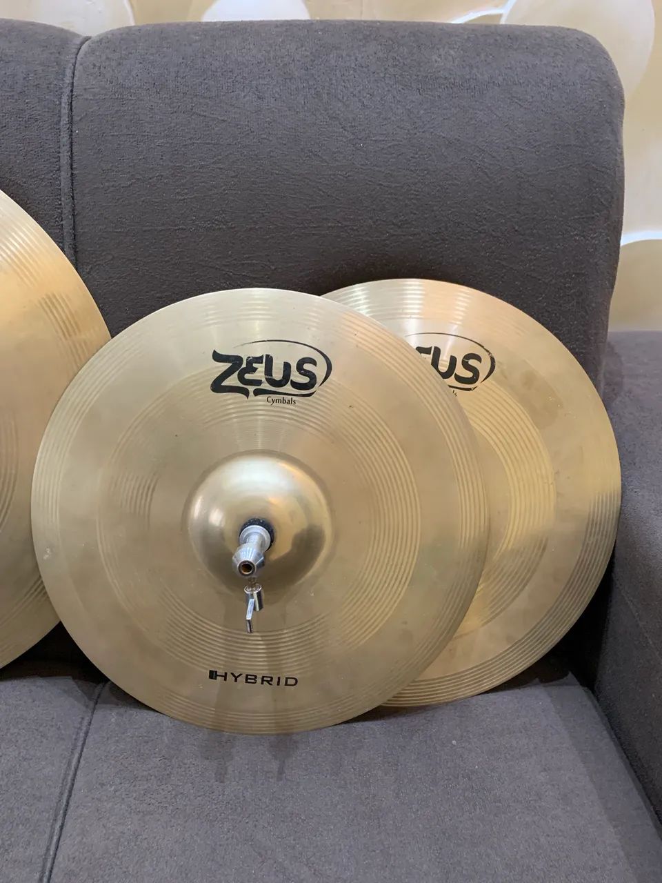 洋楽 E-lluzgn Kit de pratos ZEUS HIBRID - Instrumentos musicais - Centro