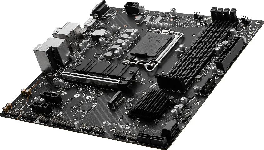 Placa Mãe MSI PRO B760M-P DDR4, Intel LGA 1700, 12, 13, 14 Geração, Nova, Lacrada  - Foto 2