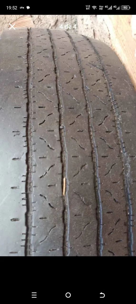 Pneu aro 17 para caminhão 3/4