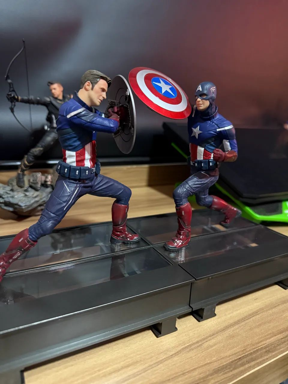Captain América x Captain América Endgame 1/10 Iron Studios  - Foto 2