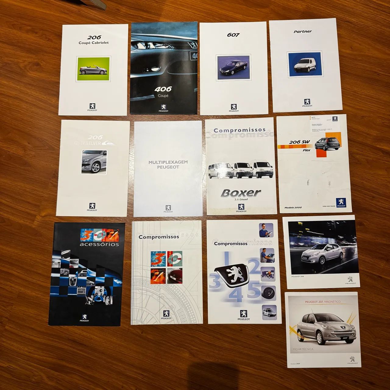 PROSPECTO PANFLETO ORIGINAL PEUGEOT 150,00 CADA
