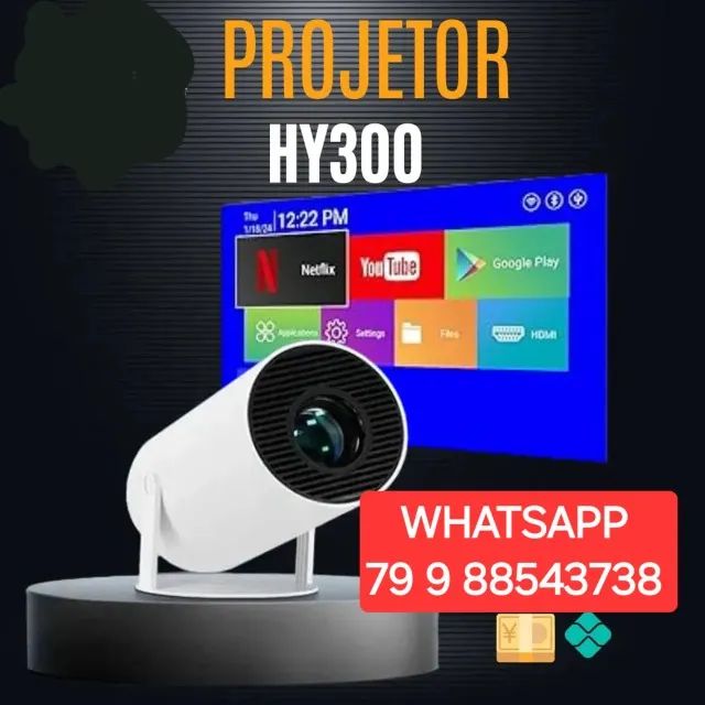 PROJETOR ANDROID -  PROMOÇÃO  HY320 / HY300 ORIGINAL DURAWELL - ORIGINAAAAAAL