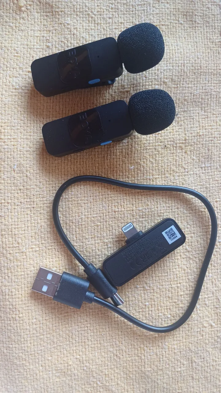Microfones Lapela para Celular - Alta Qualidade! IOS