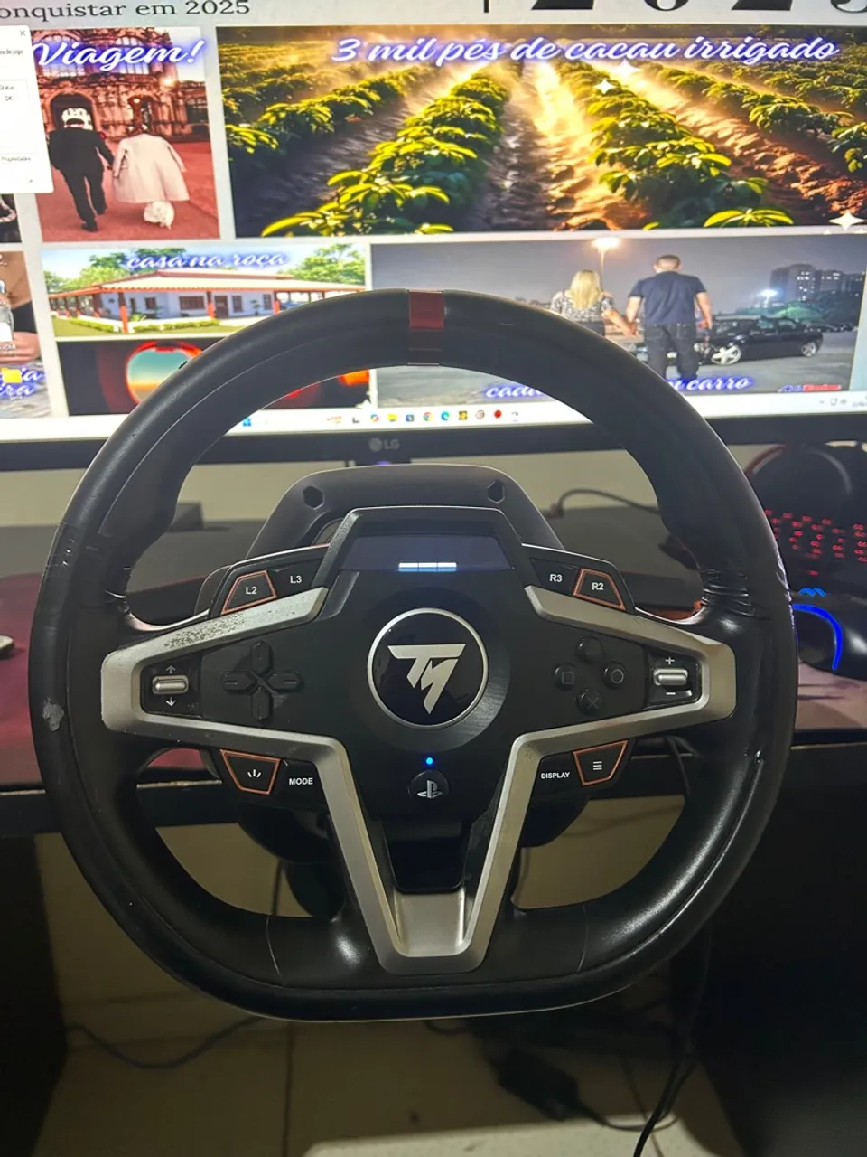 Volante para jogos de corrida Trusthmaster 248/Pc-Ps