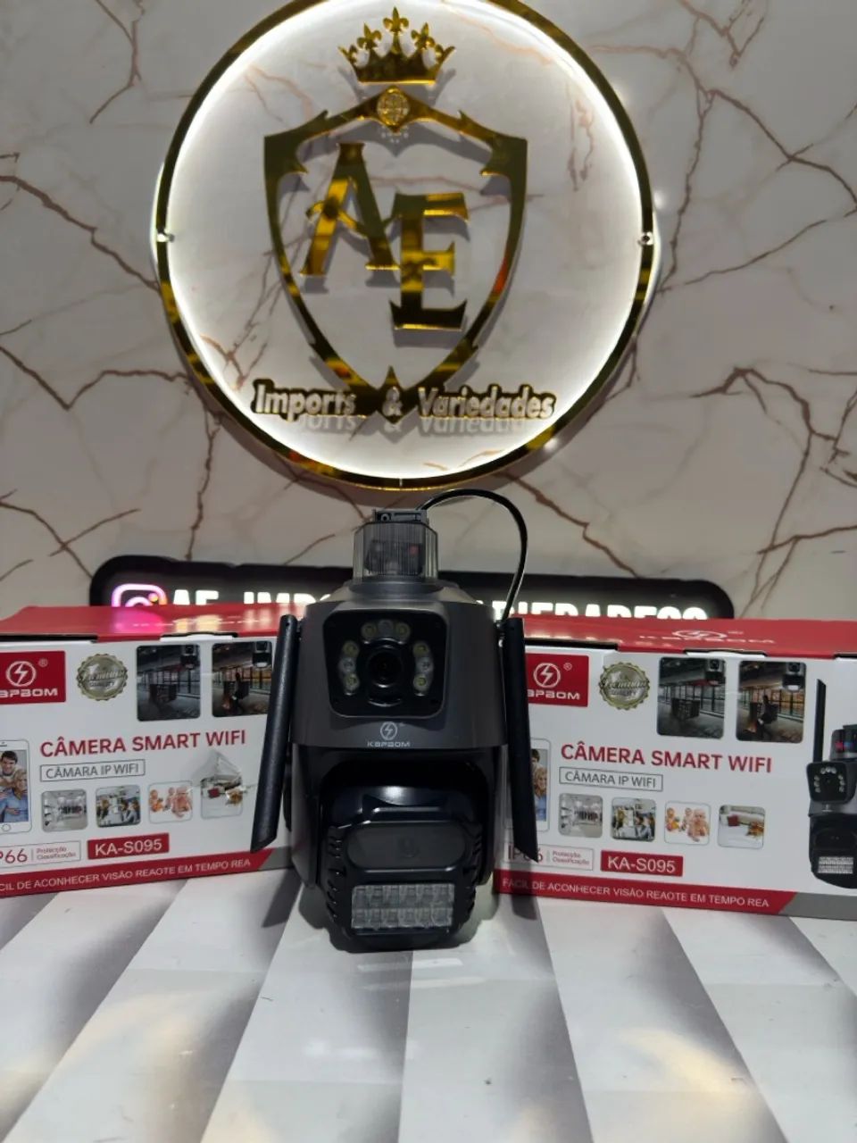 Câmera Wifi Dupla imagem  - Foto 5