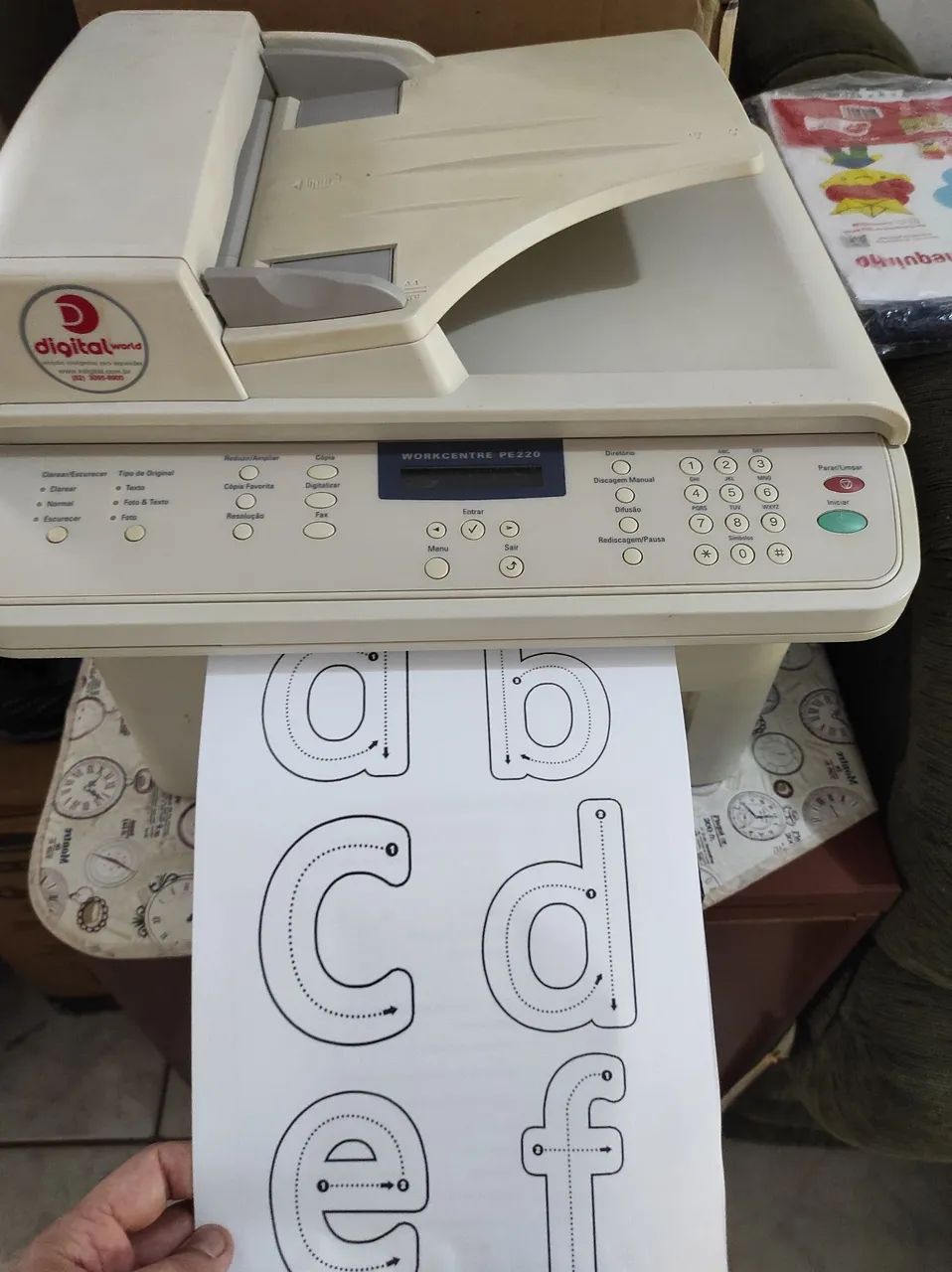 Impressora Xerox PE220 C/ defeito - Foto 3