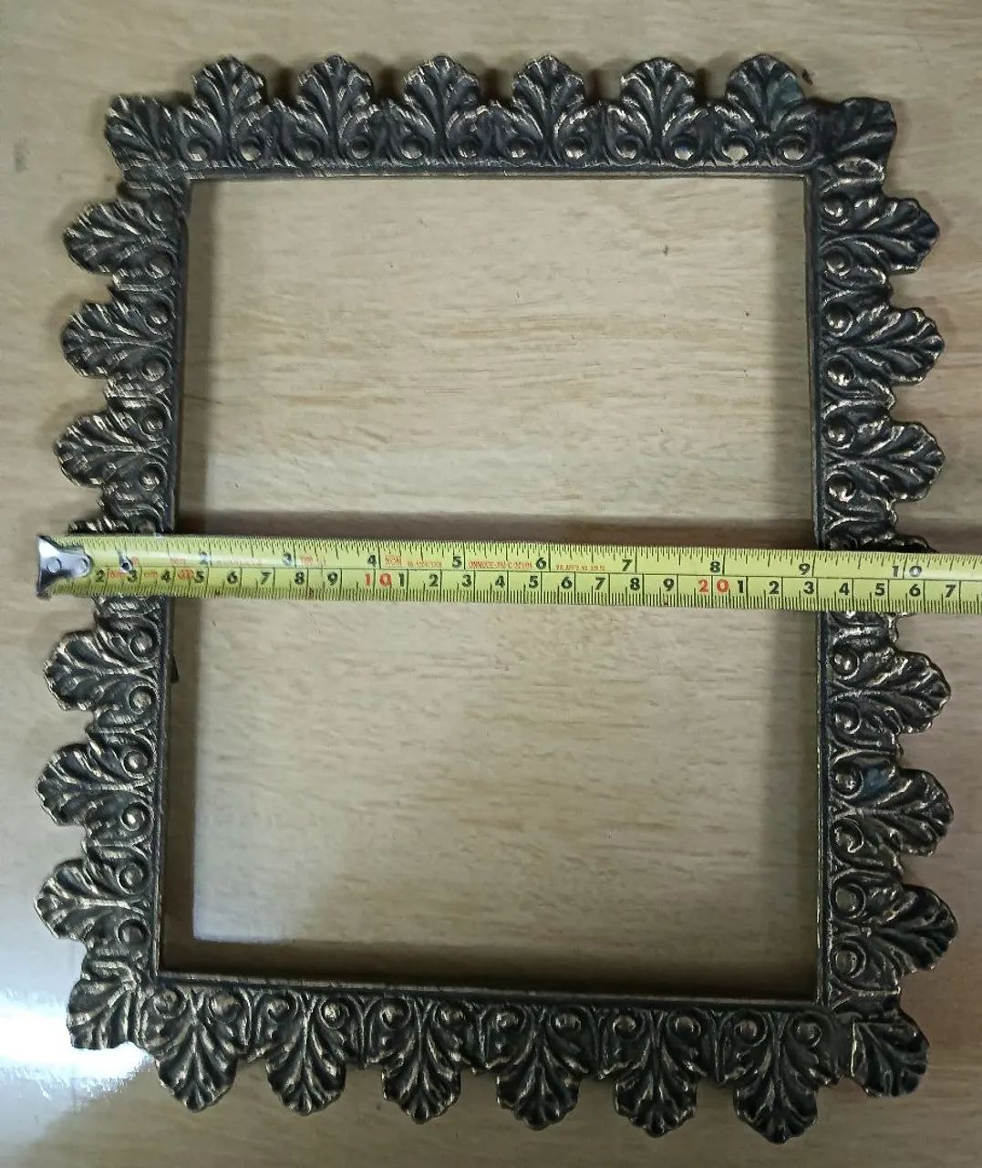 Moldura em Bronze 0.31 x 0,26cm * Anos 70 * Vintage  - Foto 6