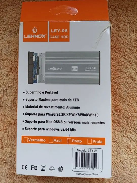 Case HD externo 2,5" HDD USB 3.0 LEY-06 - Foto 2