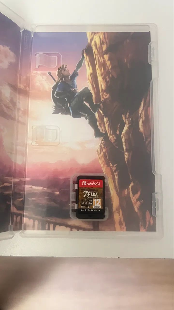 Zelda Breath of the Wild Mídia Física Nintendo Switch - Foto 2