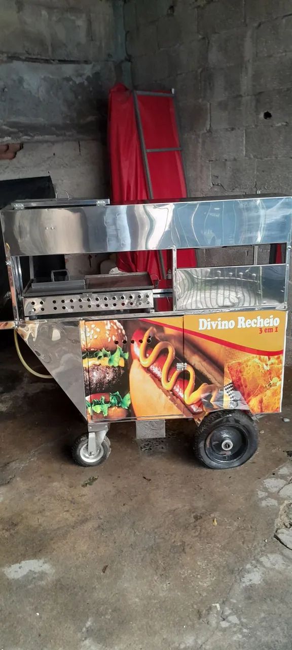 Carrinho de cachorro quente 