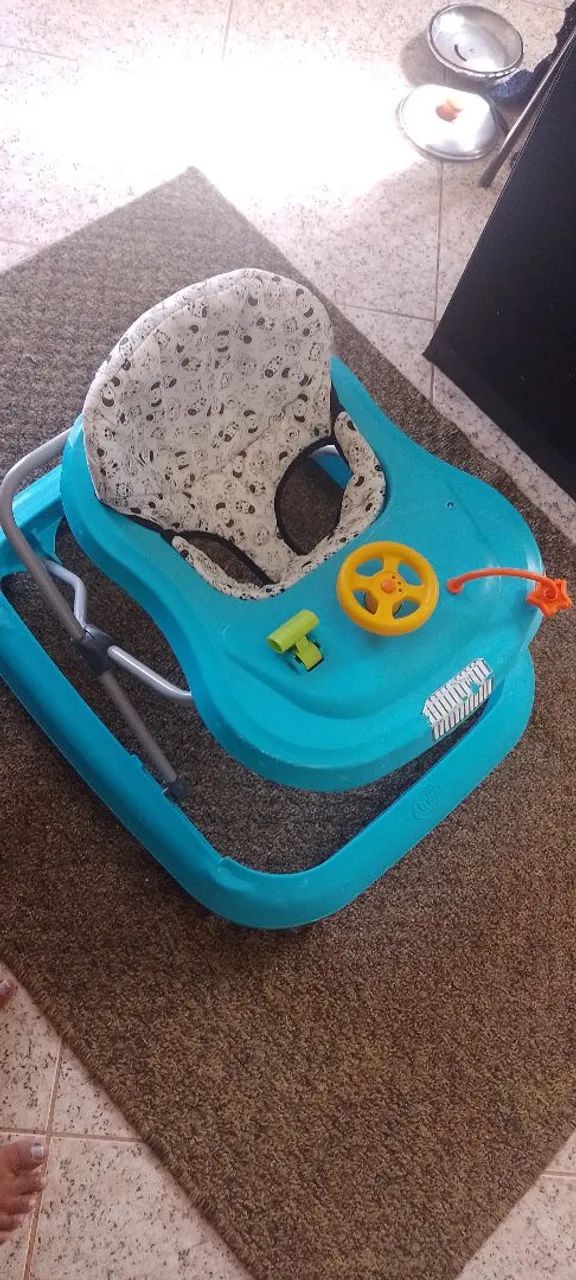 Andador Infantil Tutti Baby- Azul  - Foto 2