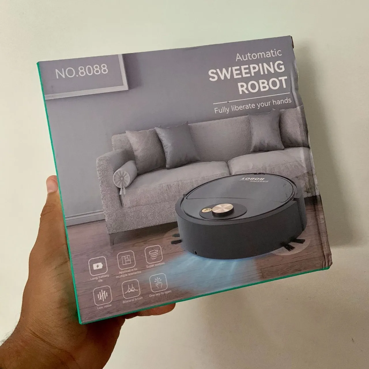 Robô Aspirador de Pó Automático - Limpeza Inteligente