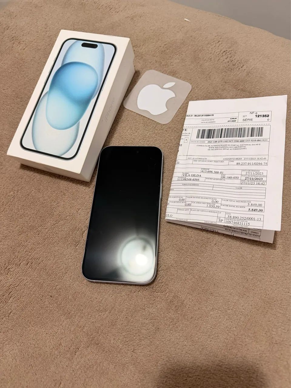 iPhone 15 128gb branco - Celulares e Smartphones - Fazenda, Itajaí