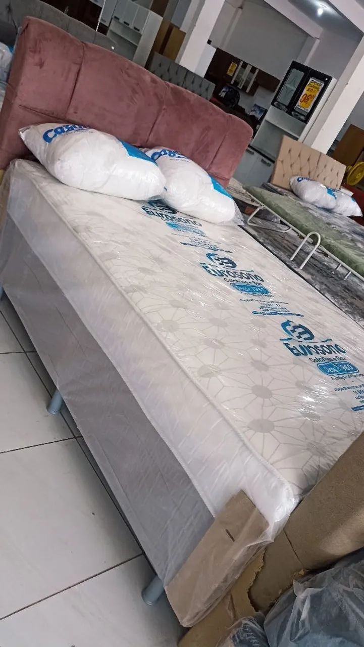 Cama Box Casal Eurosono Molas Ensacadas!!!