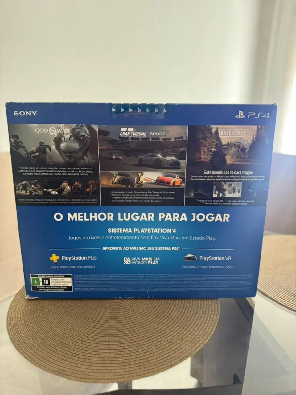 PlayStation 4 slim na caixa estado de zero - Foto 2