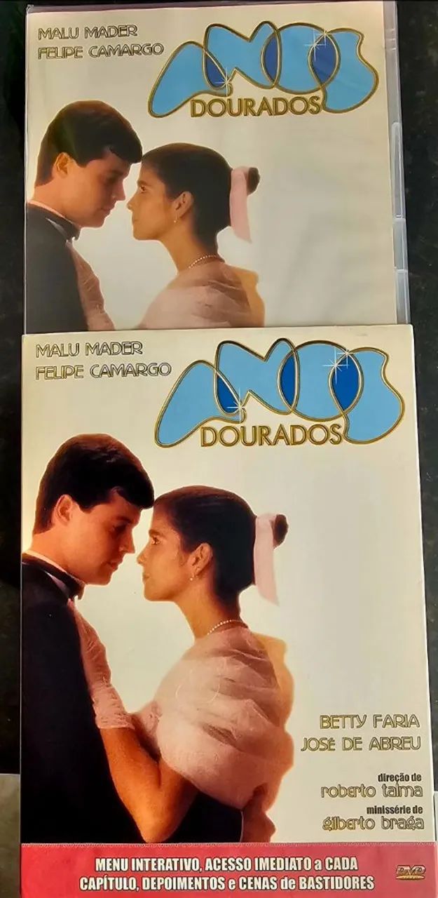 BOX DVD Anos Dourados - Malu Mader e Felipe Camargo Novo - Foto 3
