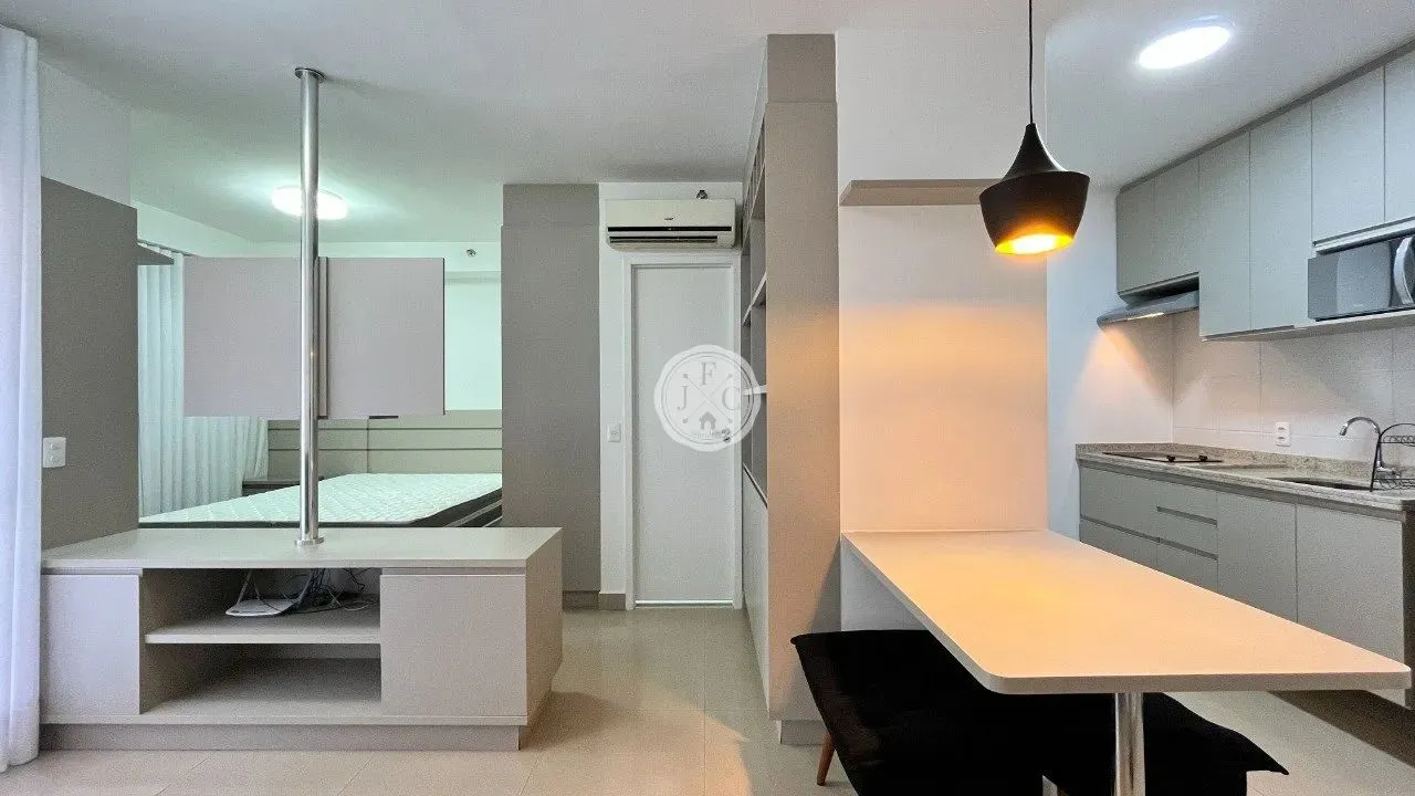 Apartamento mobiliado - 1 Quarto - Locação - Ribeirânia