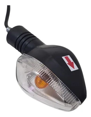 Pisca Dianteiro Esq Honda Bros 160 16/24 Detalhes 57728 Preto - Foto 3