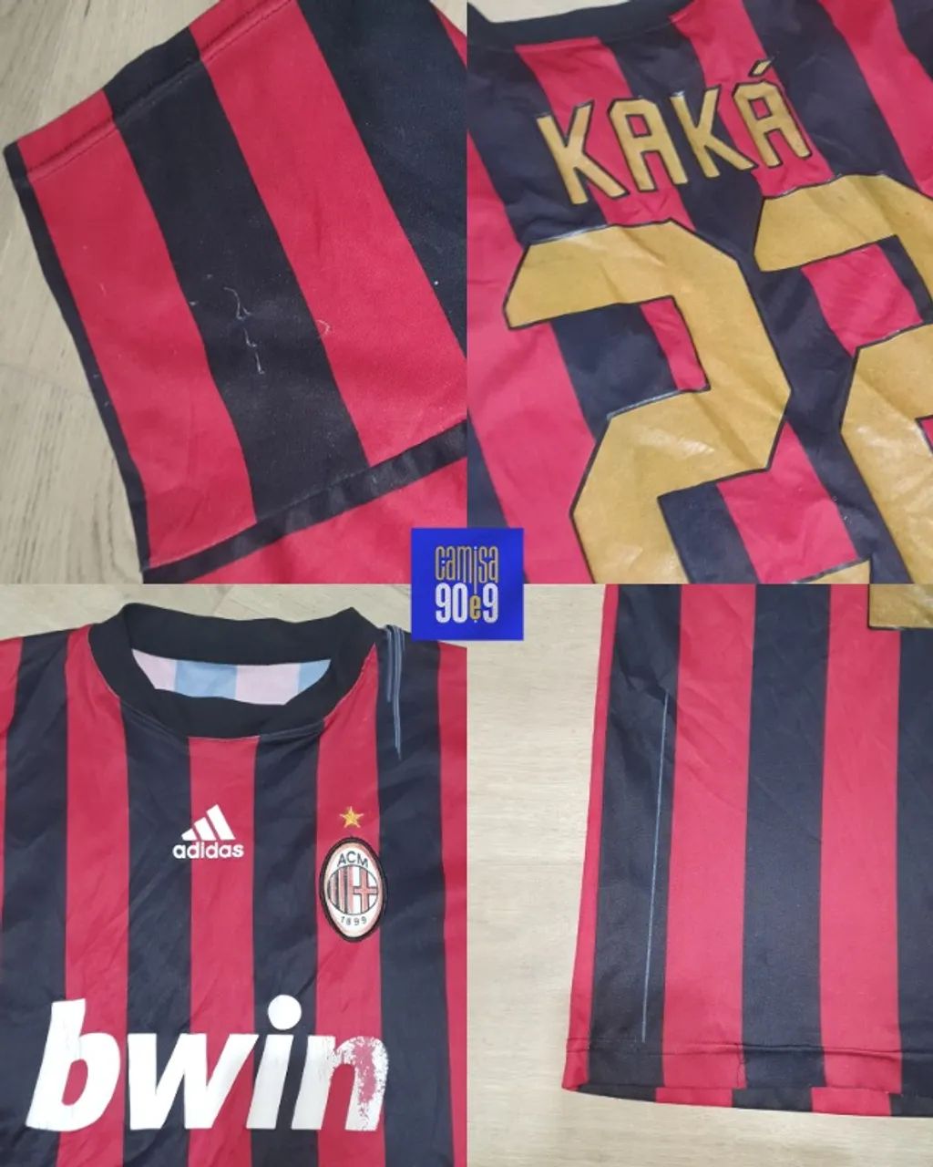 CAMISA MILAN - 2008/09 | Kaká - Foto 5
