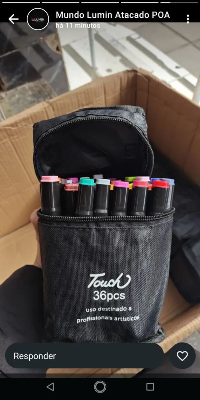 Marcadores Touch 36 cores